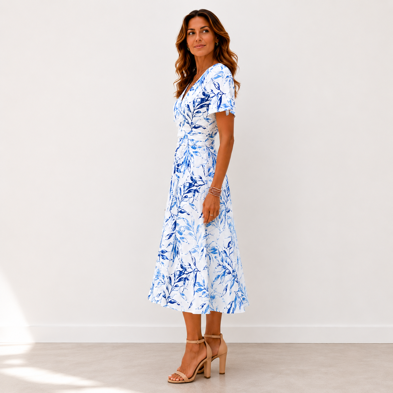 Fiora™ – Vestito Floreale Elegante
