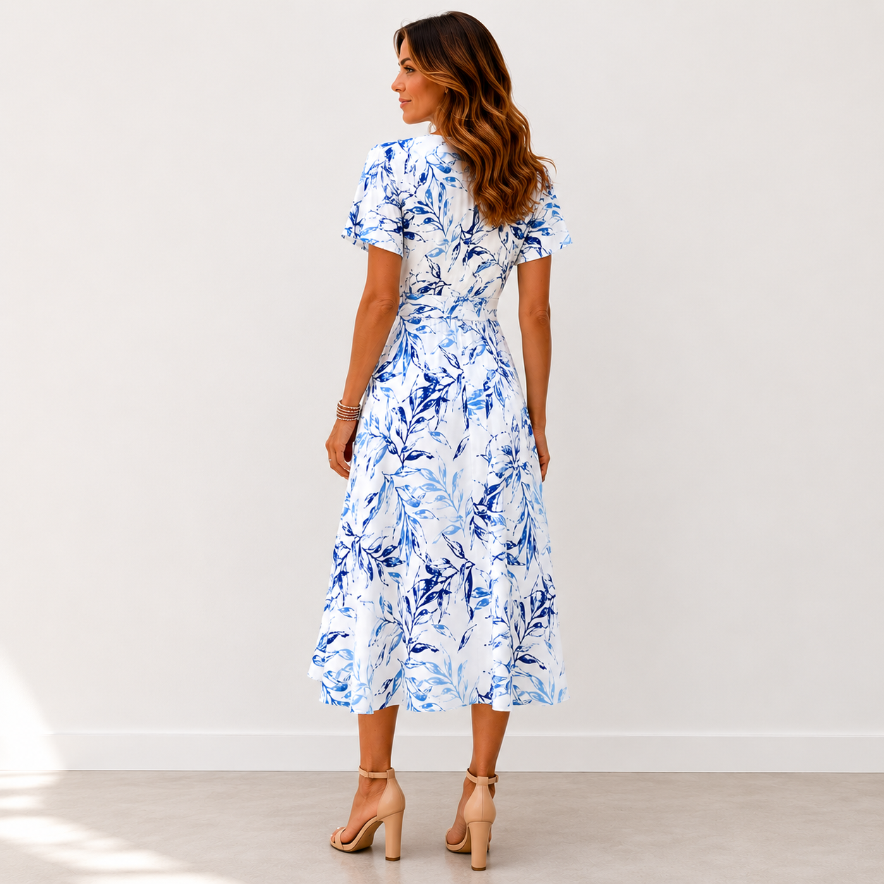Fiora™ – Vestito Floreale Elegante