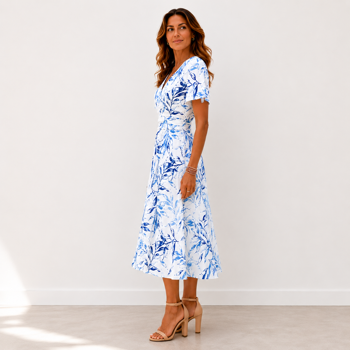 Fiora™ – Vestito Floreale Elegante