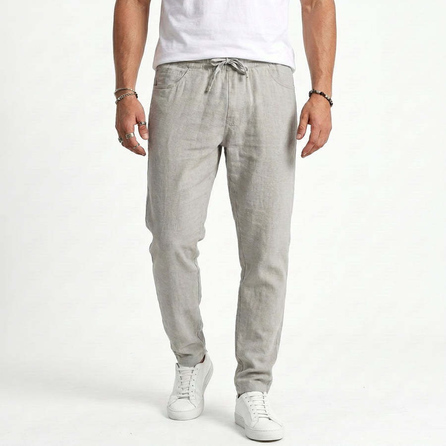 Marco | Pantaloni da Spiaggia in Lino