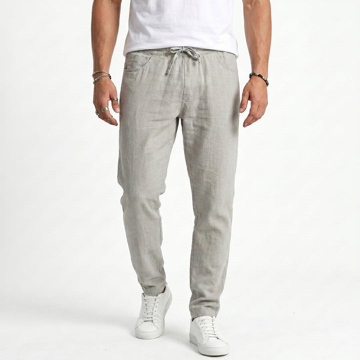 Marco | Pantaloni da Spiaggia in Lino